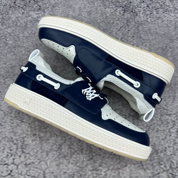 Amiri Black & White Casual Flats - Picture 4 of 6